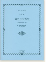 J. S. Bach Six Suites Transcrites pour Alto (Viola)