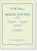 P. M. Dubois: Douze Études Pour Clarinette