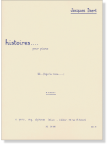 Jacques Ibert: Histoires pour Piano Ⅶ (Bajo la mesa) Jacques Ibert: Histoires pour Piano Ⅶ (Bajo la mesa)