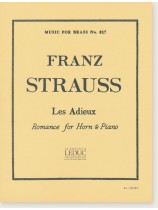Franz Strauss Les Adieux Romance for Horn & Piano