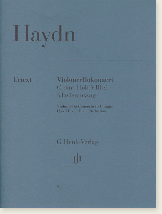 Haydn Violoncello Concerto in C Major Hob. VIIb: 1 Piano Reduction