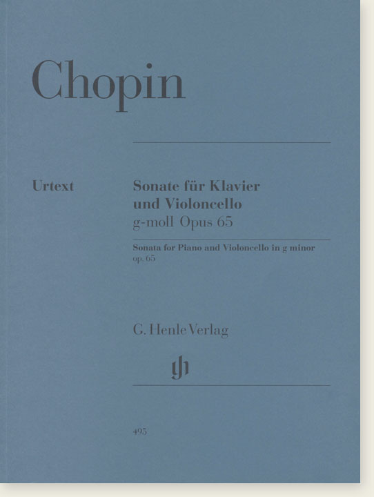 Chopin Sonate für Klavier und Violoncello g-moll Opus 65