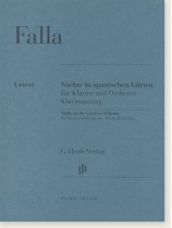 Falla Nächte in Spanischen Gärten für Klavier und Orchester Klavierauszug Falla Nächte in Spanischen Gärten für Klavier und Orchester Klavierauszug