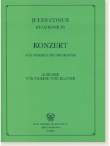 Jules Conus (Julij Konjus) Konzert Ausgabe für Violine und Klavier Jules Conus (Julij Konjus) Konzert Ausgabe für Violine und Klavier