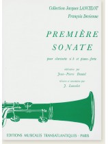 François Devienne Première Sonate pour Clarinette si b et Piano-forte François Devienne Première Sonate pour Clarinette si b et Piano-forte
