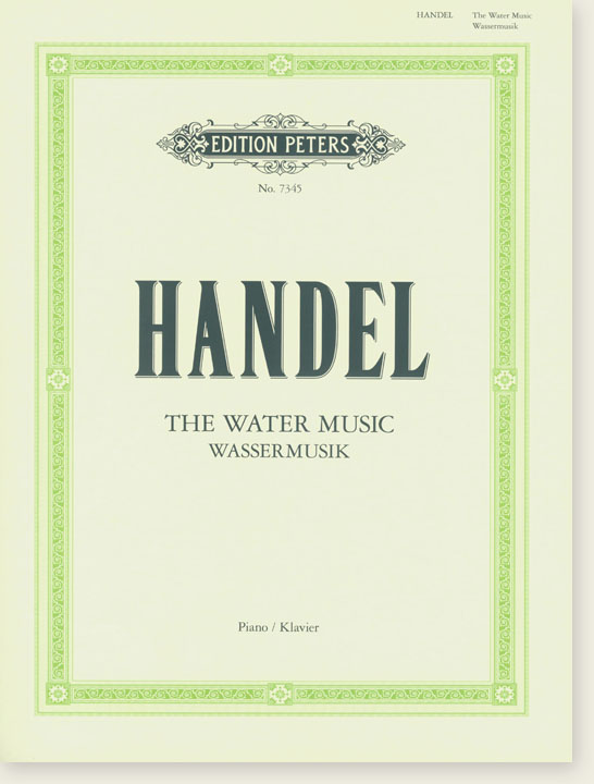 Handel The Water Music for Piano