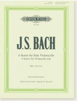 J. S. Bach Cello Suites BWV 1007-1012 Transcribed for Viola J. S. Bach Cello Suites BWV 1007-1012 Transcribed for Viola