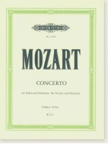 Mozart Concerto für Violine und Orchester D-dur, K 211 Ausgabe für Violine und Klavier Mozart Concerto für Violine und Orchester D-dur, K 211 Ausgabe für Violine und Klavier
