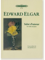 Edward Elgar Salut d'amour for Violin and Piano