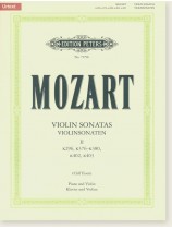 Mozart Violin Sonatas Ⅱ K296, K376-K380, K402, K403 (Cliff Eisen) Piano and Violin (Urtext) Mozart Violin Sonatas Ⅱ K296, K376-K380, K402, K403 (Cliff Eisen) Piano and Violin (Urtext)