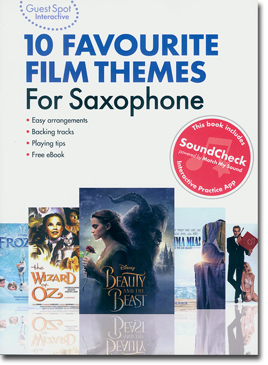 Guest Spot Interactive 10 Favourite Film Theme for Saxophone