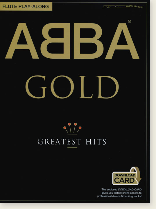 ABBA Gold Greatest Hit Flute Play-Along