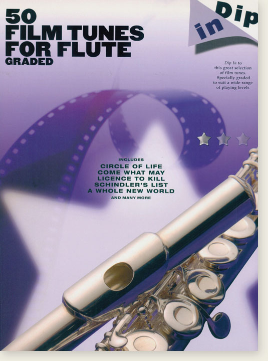 Dip In: 50 Graded Film Tunes For Flute