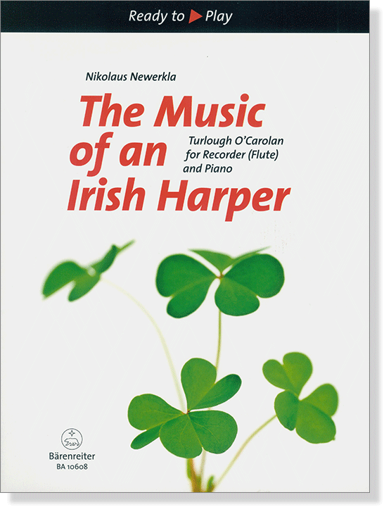 The Music of an Irish Harper for Recorder (Flute) and Piano