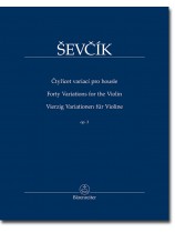 Ševčík Forty Variations for the Violin Op. 3 Ševčík Forty Variations for the Violin Op. 3