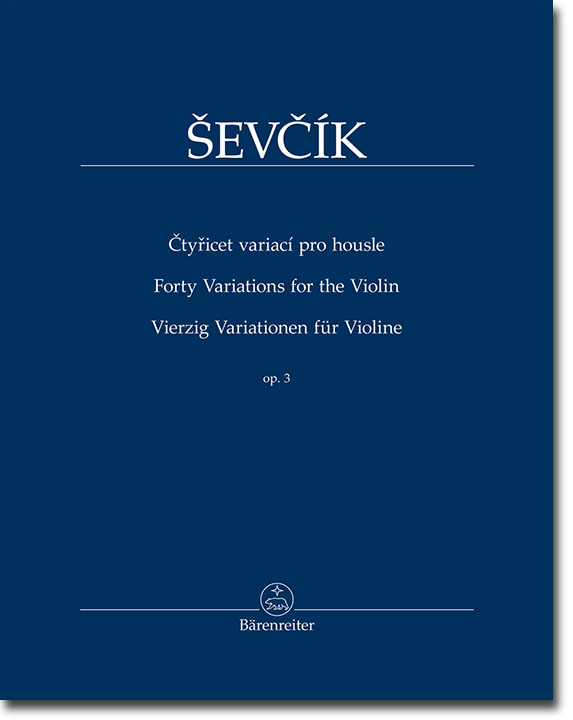 Ševčík Forty Variations for the Violin Op. 3