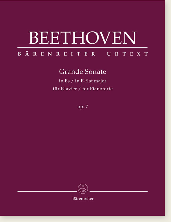 Beethoven Grande Sonate in E-flat major for Pianoforte Op. 7