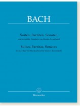 Bach Suites, Partitas, Sonatas Transcribed for Harpsichord by Gustav Leonhardt Bach Suites, Partitas, Sonatas Transcribed for Harpsichord by Gustav Leonhardt