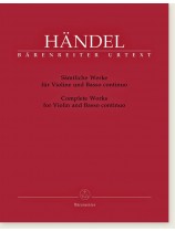 Händel Complete Works for Violin and Basso continuo Händel Complete Works for Violin and Basso continuo