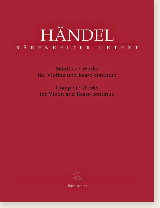 Händel Complete Works for Violin and Basso continuo