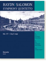 Haydn/Salomon Symphony Quintetto Hob. Ⅰ:97-C-dur/C major for Flute String Quartet Piano ad libitum Haydn/Salomon Symphony Quintetto Hob. Ⅰ:97-C-dur/C major for Flute String Quartet Piano ad libitum