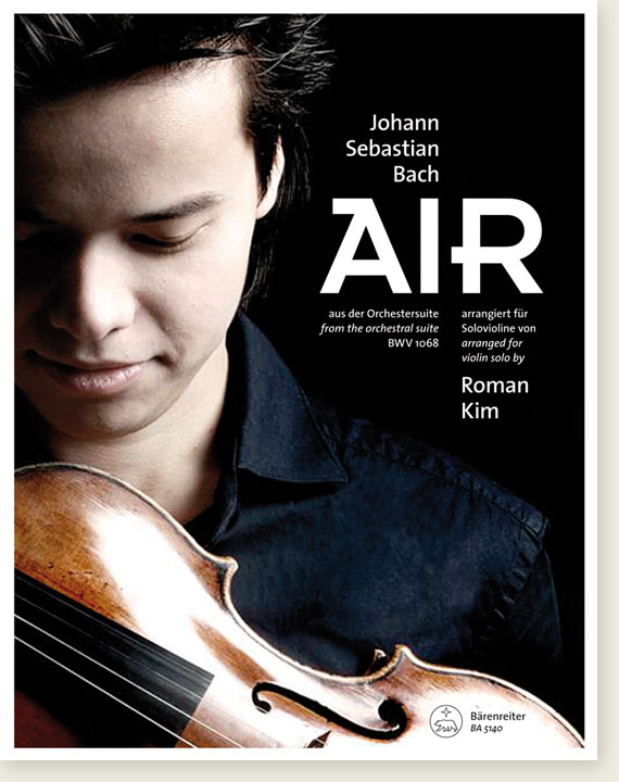 Johann Sebastian Bach Air Arranged for violin solo by Roman Kim