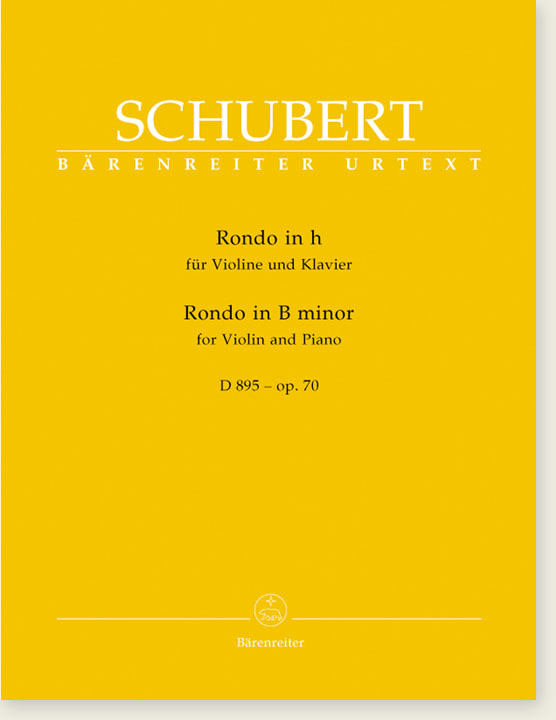 Schubert Rondo in B minor for VIolin and Piano D 895 - Op. 70