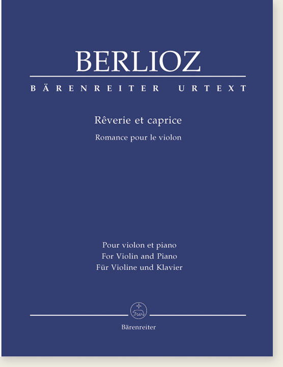 Berlioz Rêverie et caprice for Violin and Piano