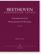 Beethoven Streichquartett in Es/String Quartet in E-flat major, Op.127 (Part) Beethoven Streichquartett in Es/String Quartet in E-flat major, Op.127 (Part)