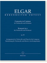 Edward Elgar Concerto in E Minor for Violoncello and Orchestra Op.85 Arrangement for Violoncello and Piano Edward Elgar Concerto in E Minor for Violoncello and Orchestra Op.85 Arrangement for Violoncello and Piano