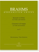 Brahms Concerto in D Major for Violin and Orchestra Op. 77 Piano Reduction Brahms Concerto in D Major for Violin and Orchestra Op. 77 Piano Reduction