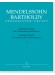 Mendelssohn Bartholdy Complete Works for Violoncello and Pianoforte Ⅰ