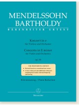 Mendelssohn Bartholdy Concerto in E minor for Violin and Orchestra Op. 64 Piano Reduction Mendelssohn Bartholdy Concerto in E minor for Violin and Orchestra Op. 64 Piano Reduction