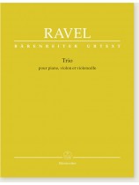 Ravel Trio pour Piano, Violon et Violoncelle Ravel Trio pour Piano, Violon et Violoncelle