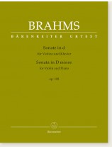 Brahms Sonata  In D minor Op. 108 for Violin and Piano Brahms Sonata  In D minor Op. 108 for Violin and Piano