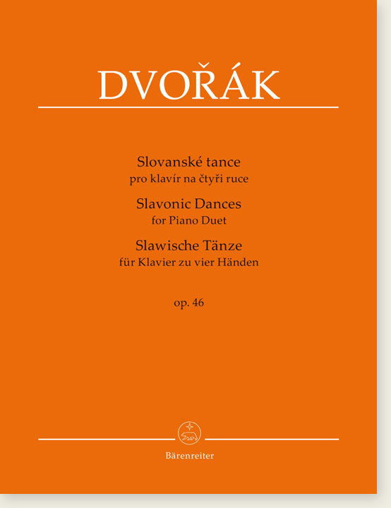 Dovorak【Slavonic Dances , Op. 46】for Piano Duet