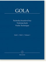 Gola Violin Technique, Volume 1 Gola Violin Technique, Volume 1