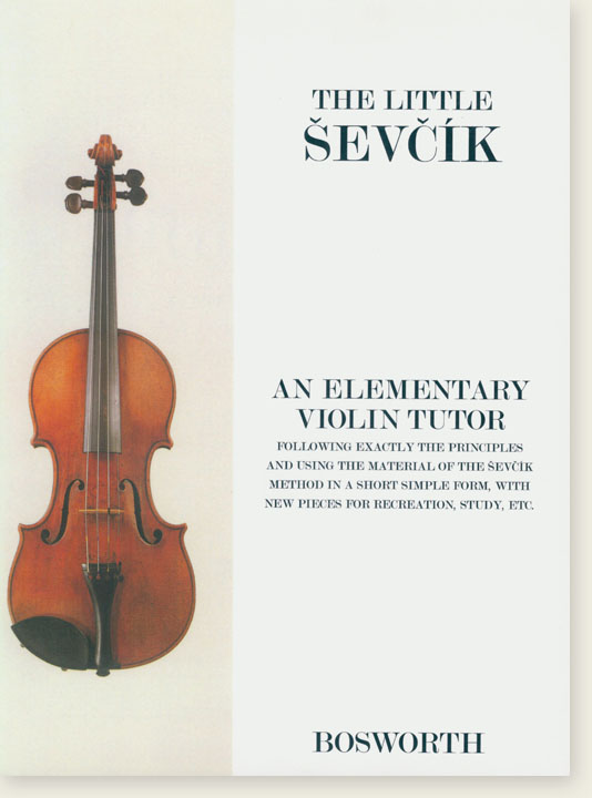 The Little Ševčík An Elementary Violin Tutor
