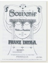 Franz Drdla Souvenir for Violin And Pianoforte Franz Drdla Souvenir for Violin And Pianoforte