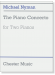 Michael Nyman The Piano Concerto for Two Piano Michael Nyman The Piano Concerto for Two Piano