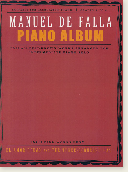 Manuel De Falla Piano Album
