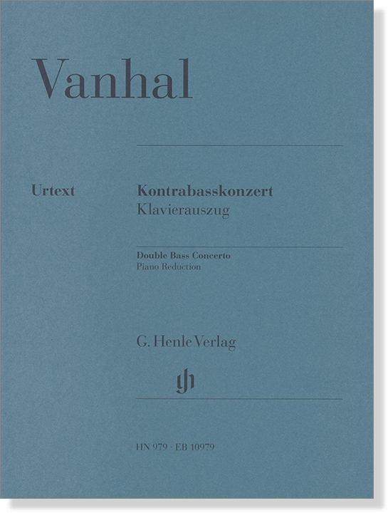 Vanhal‧Kontrabasskonzert (Klavierauszug)