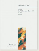 Johannes Brahms Sonate für Violine und Klavier Nr. 1 G-dur Op. 78 Johannes Brahms Sonate für Violine und Klavier Nr. 1 G-dur Op. 78