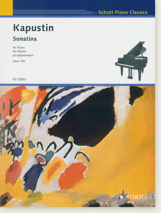 Kapustin Sonatina Opus 100 for Piano