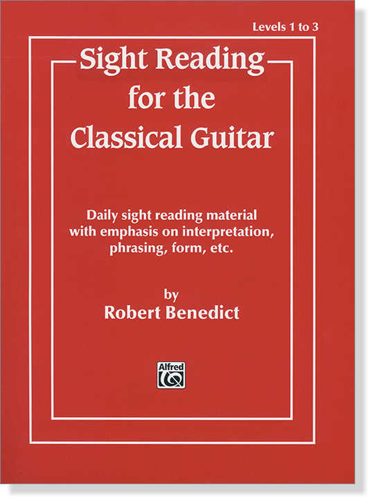 Sight Reading for the Classical Guitar, Level 1 to 3