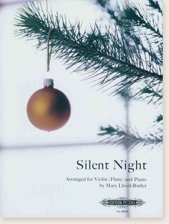 Silent Night Arranged for Violin (Flute) and Piano by Mary Lloyd-Butler