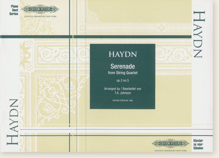 Haydn Serenade from String Quartet Op. 3 No. 5 Piano Duet Series