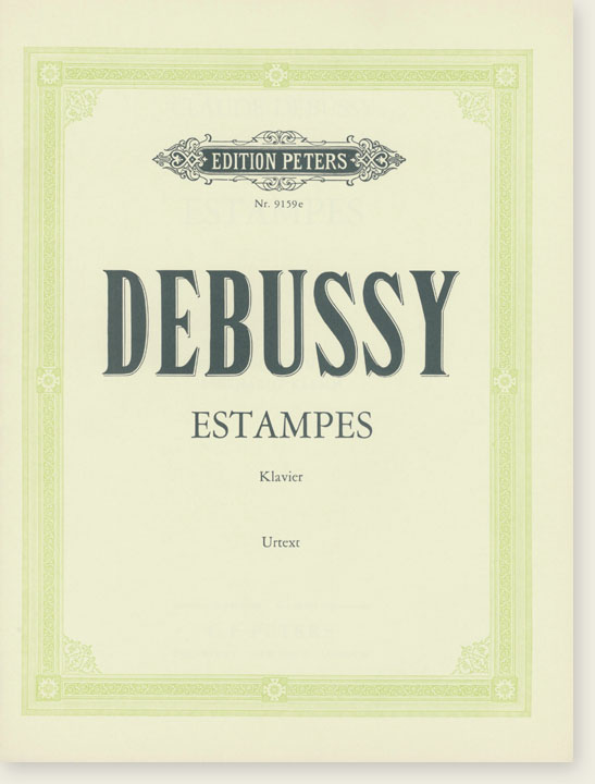 Debussy Estampes Klavier (Urtext)