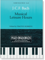J.C.F. Bach: Musical Leisure Hours Easier Piano Pieces No.45 J.C.F. Bach: Musical Leisure Hours Easier Piano Pieces No.45