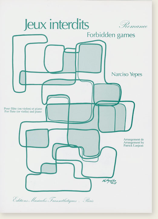 Jeux Interdits for Flute (or Violin) and Piano